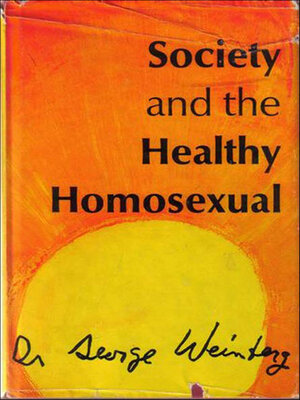 cover image of Society and the Healthy Homosexual